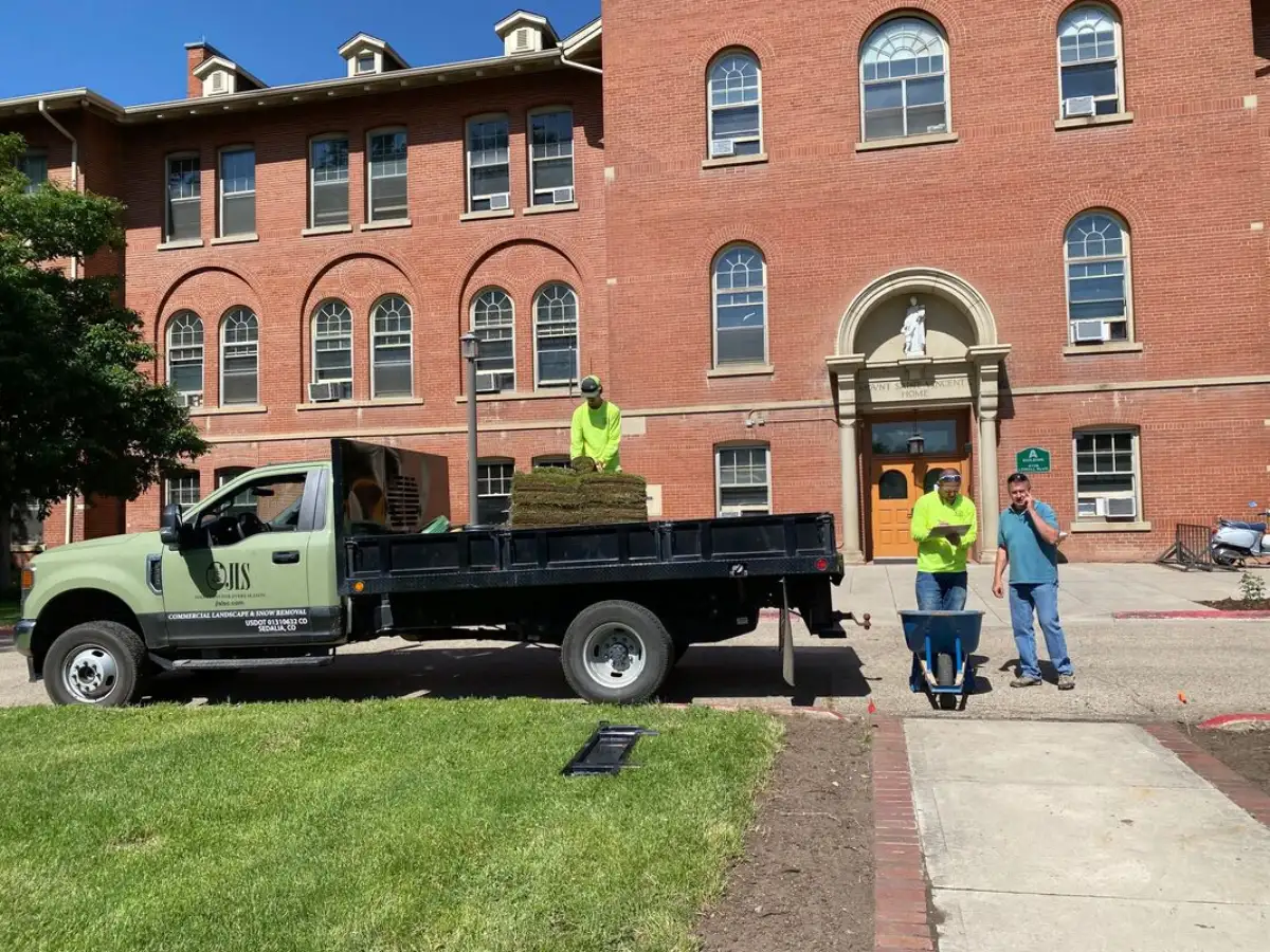 JLS team volunteering at Mt. Saint Vincent Home