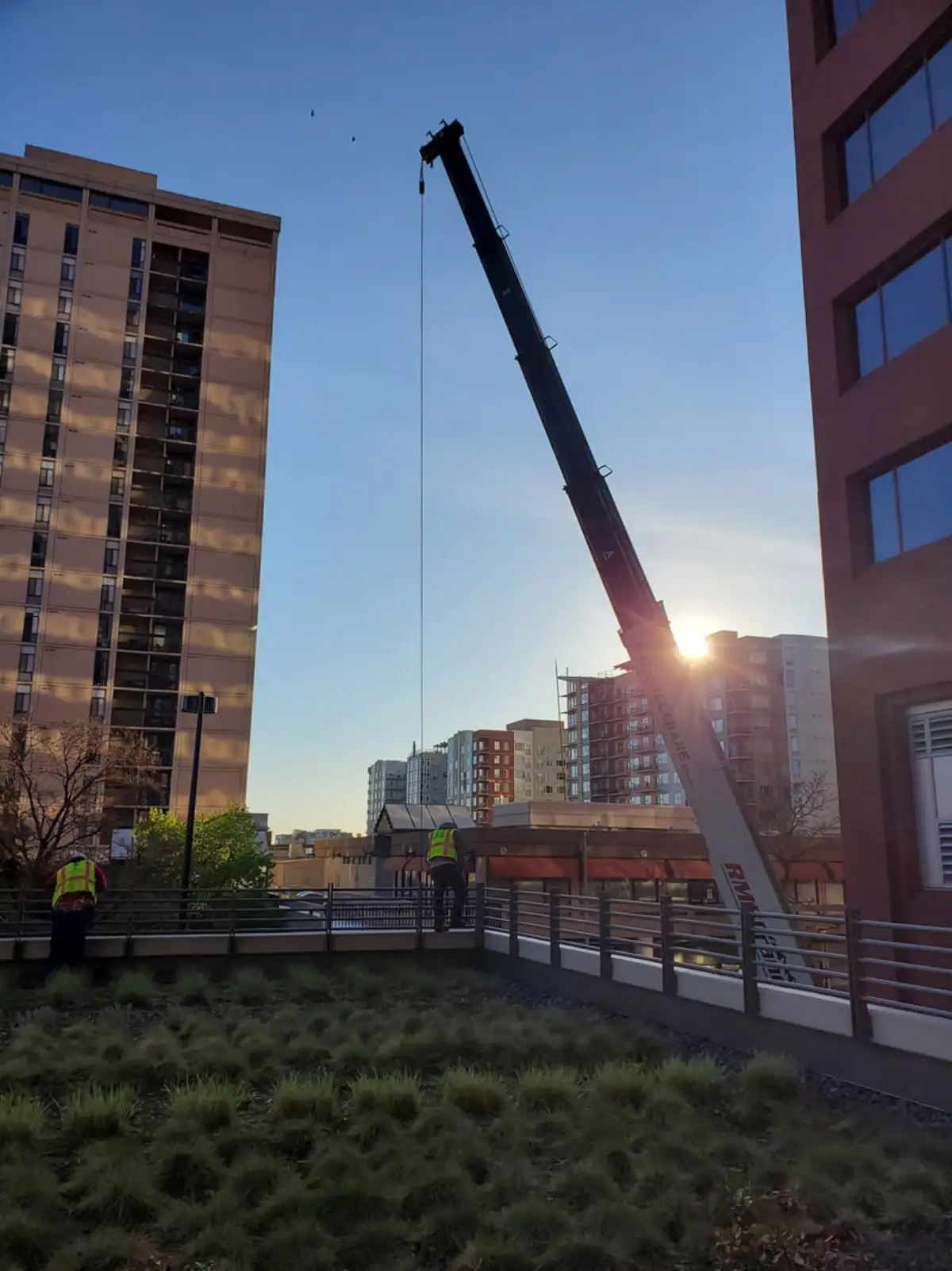 Sprinkler blowout winterization service in Colorado