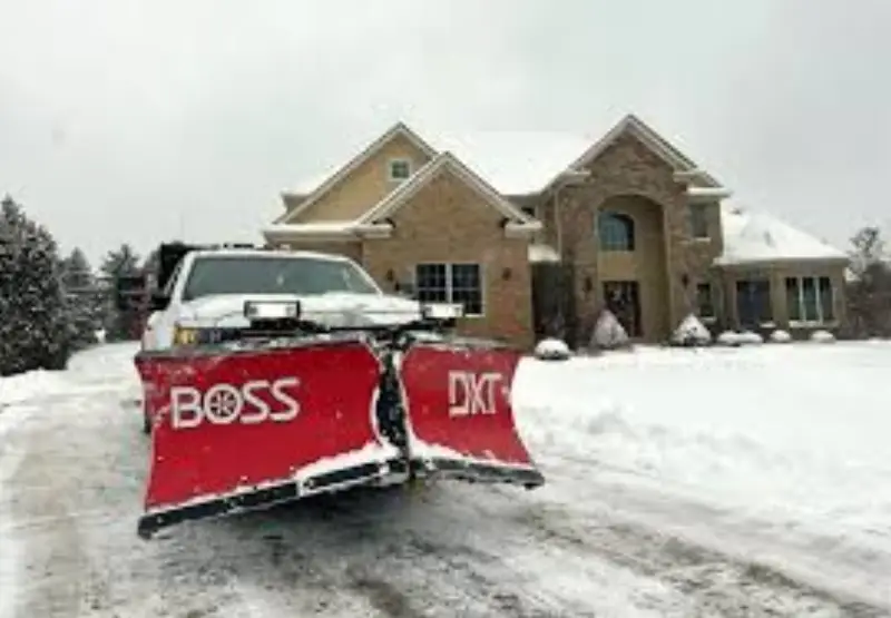 Heavy equipment snow removal by JLS in Denver Metro